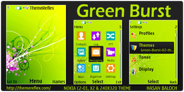 Green-burst-X2-theme-by-hb